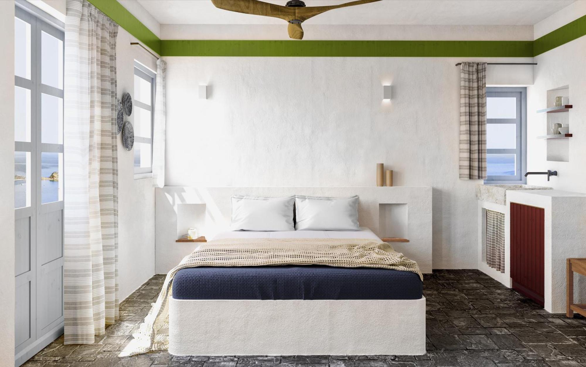 Panorama Serenity Suites Patmos Town Ngoại thất bức ảnh